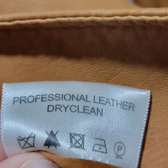 Tory Burch Limited Edition Light Brown Soft Leather Jacket Size 4 - Picture 7 of 12